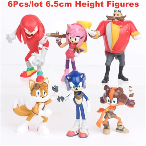 Revsions Pcs Cute Fantasia Sonic Action Figures Pvc Model Sonic The