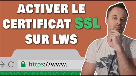 Comment Activer Le Certificat Ssl Chez Lws Et Wordpress Youtube