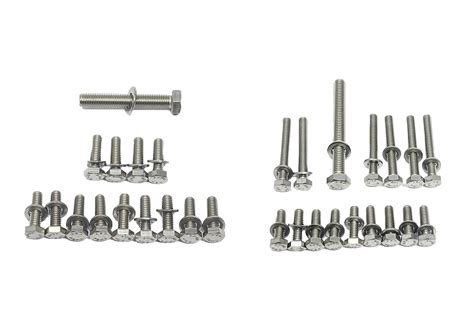 Kawasaki Stainless Steel Oil Cooler Bolt Kit Kawi Performance