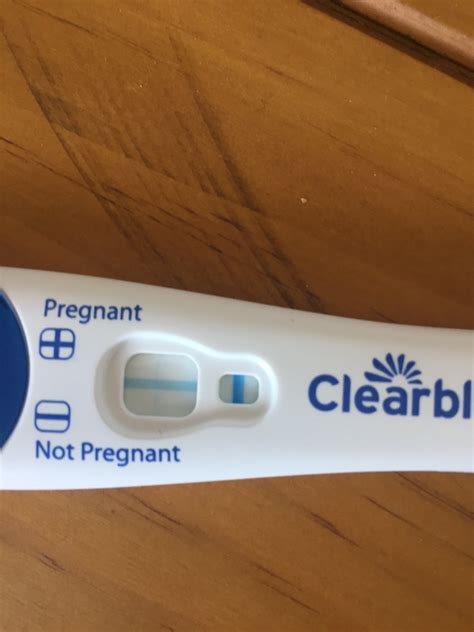 Clear Blue Negative Pregnancy Test Results