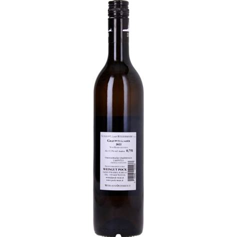 Weingut Pock Grauburgunder DAC 2022 0 75 Litro Piccantino Tienda