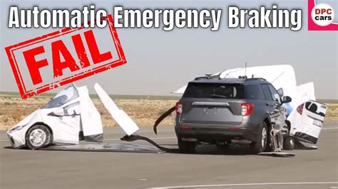 Automatic Emergency Braking Fail Youtube