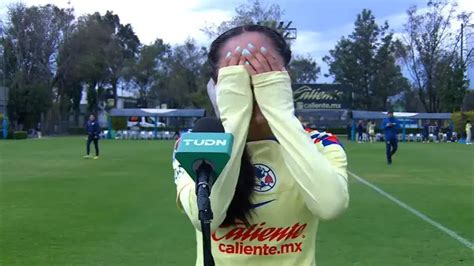 Alondra Cabanillas Anota Primer Gol En América Y Llora Al Dedicarlo A