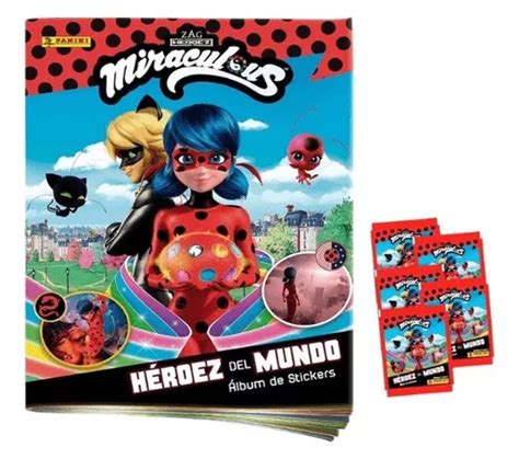 Album Miraculous Ladybug Heroez Del Mundo Completo A Pegar Cuotas Sin