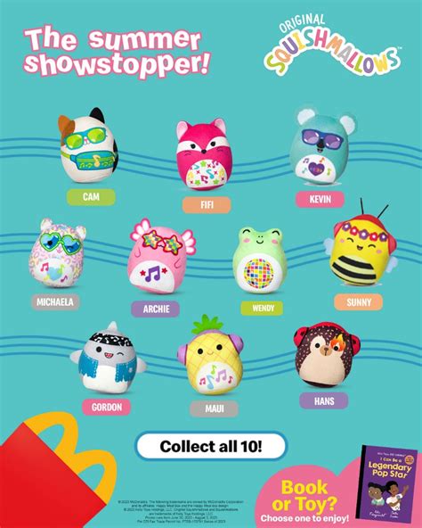 Mcdo Squishmallows Happy Meal Toy Hobbies Toys Toys Games On