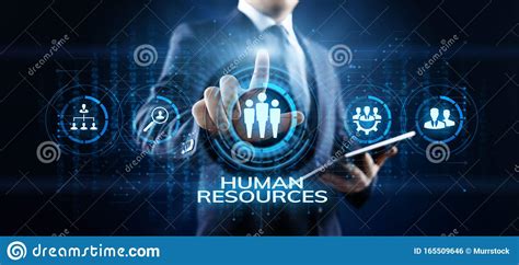 Hr Human Resources Management Recruitment Talent Concept Stock Photo