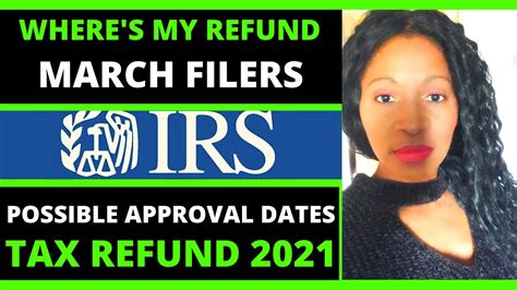 Tax Refund 2021 Irs Tax Refund Wheres My Refund Status Update Youtube