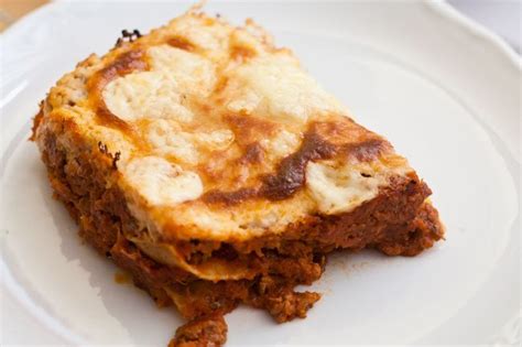 Receta de lasaña con bechamel sin lactosa