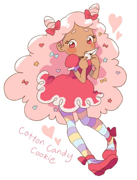 Cotton Candy Cookie Cookie Run Image By Pixiv Id 1156250 2812316