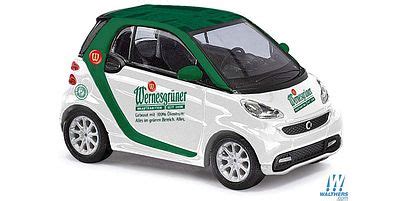 Busch Smart Fortwo Wernesgruner Ho Scale Model Railroad Vehicle