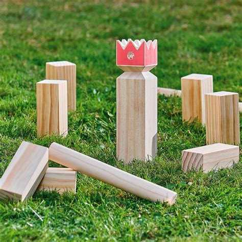 Jeu De Kubb En Bois Nature D Couvertes