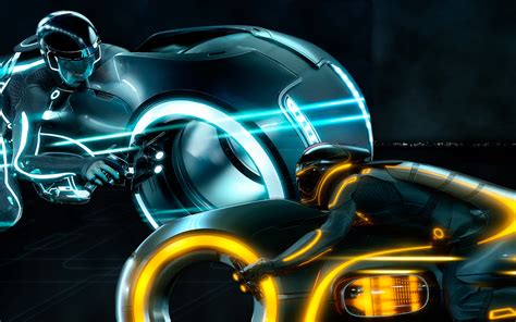 Tron Legacy Light Cycle Wallpaper