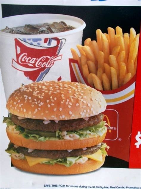 Ad Mcdonald S S Translite Big Mac Extra Value Meal