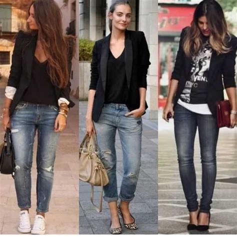 Blazer Feminino Preto Como Usar - 55+ Ideias de Como usar Blazer Preto Feminino #Dicas #Looks – Magazine ...
