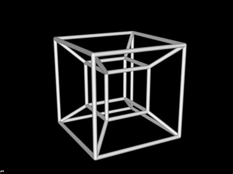 Graphing A 4d Cube Tesseract Speed Art YouTube