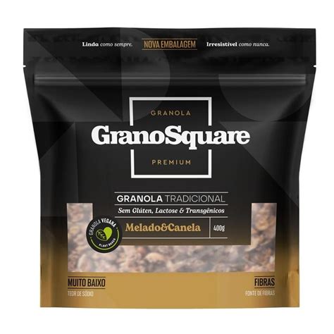 Granola Grano Square Premium Tradicional Sem Glúten Sem Lactose E