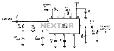 An Electronic Circuit Diagram With The Following Instructions