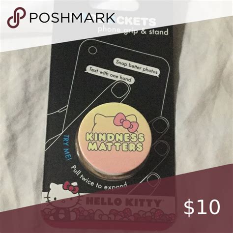 Hello Kitty Pop Socket | Popsockets, Phone grip and stand, Phone case ...