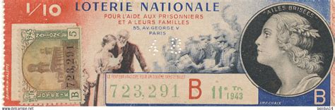 Billets De Loterie Bl Billets Loterie Nationale L Aide Aux