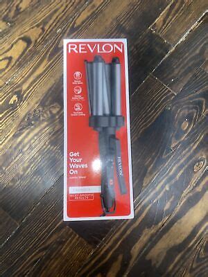 Revlon Barrel Jumbo Hair Waver Long Lasting Natural Looking Waves