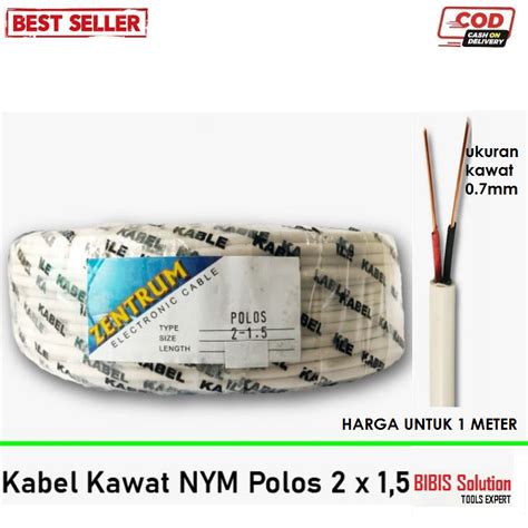 Jual Kabel Listrik Kawat Tembaga Nym Kabel Lampu Audio Cctv Polos