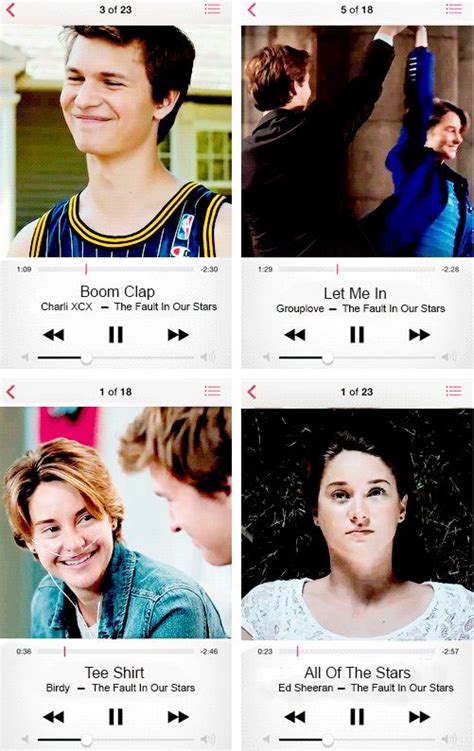 The Fault In Our Stars Soundtrack Star Quotes New Quotes Movie Quotes