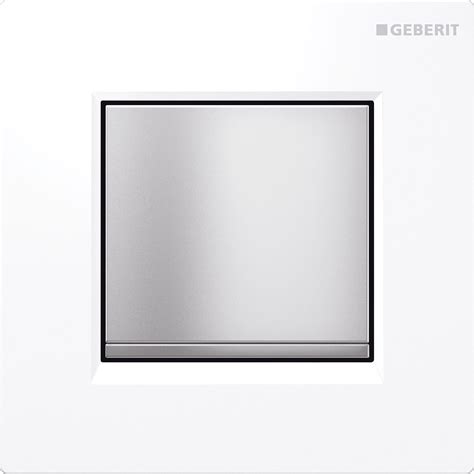 Geberit HyTouch Plaque de commande urinoir à déclenchement pneumatique