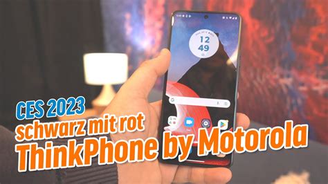 Thinkphone By Motorola Hands On Deutsch German Youtube