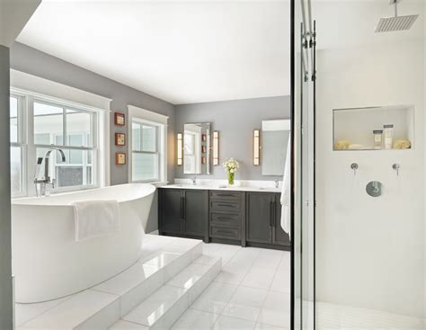 Modern Master Bathroom Tile