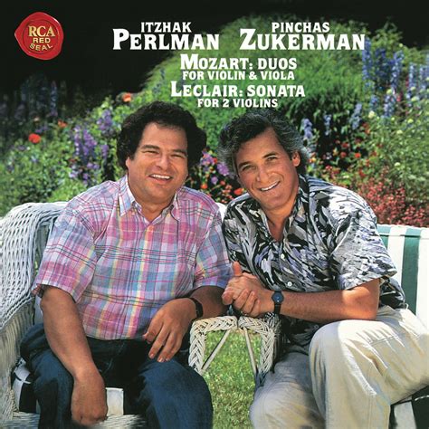 Pinchas Zukerman Mozart Duos For Violin And Viola K