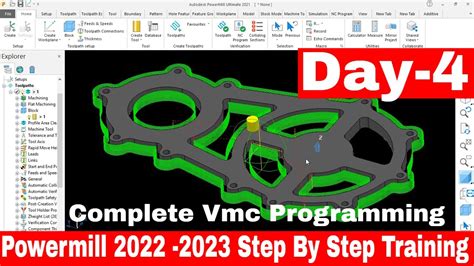 Powermill Vmc Programming Tutorial For Beginners Delcam