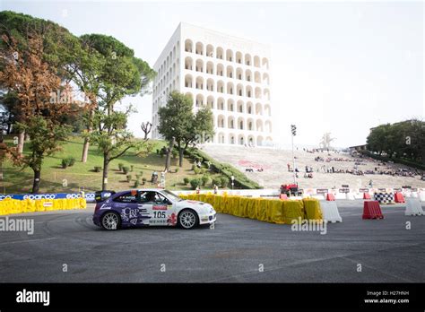 Rally Di Roma Capitale September Run In Rome Under