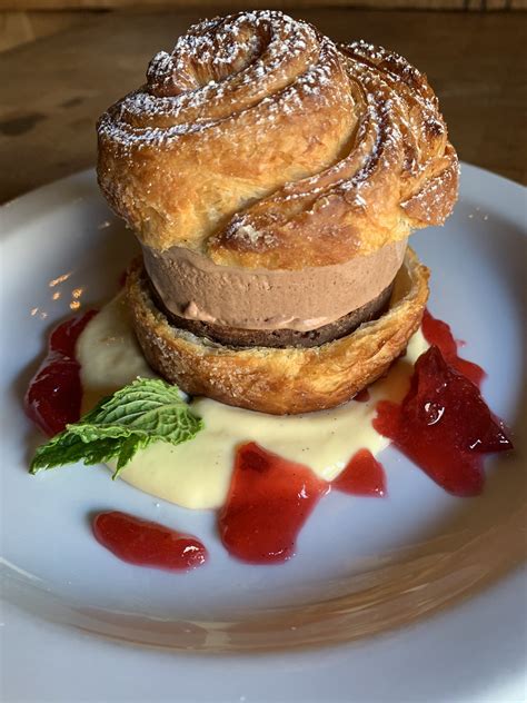 Ember - "Black Forest" Brioche Feuilleté with Cherry...