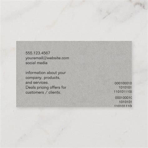 Computer Technician Business Card Zazzle