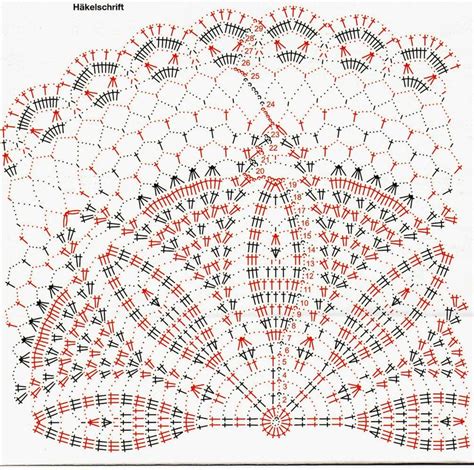 И снова салфетки Коллекция 9 Crochet doily diagram Crochet