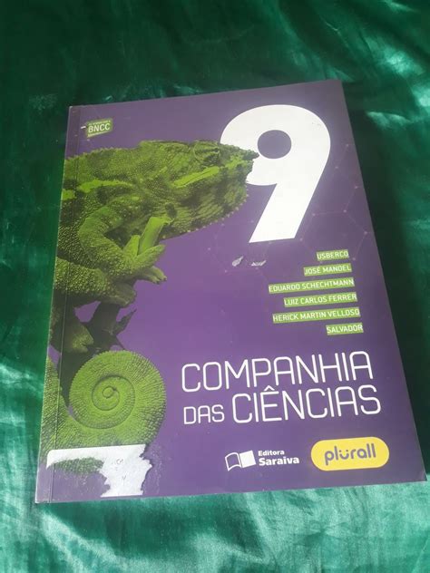 Companhia Das Ci Ncias Ano Livro Editora Saraiva Usado