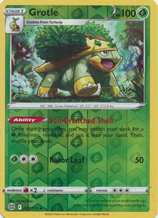 Torterra Brilliant Stars Holo Rare Shady Bloom