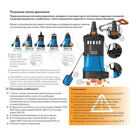 Джилекс Дренажник 220/12 дренажный насос купить по низкой цене в Москве ...