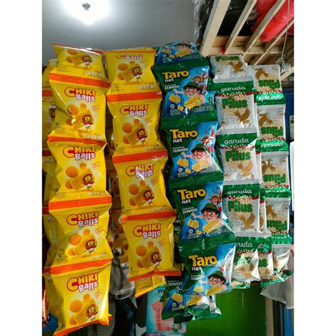 Jual Snack Renteng Taro Pilus Chiki Ball Renteng Isi Pcs