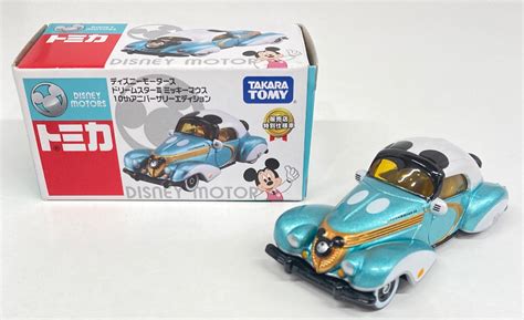 Takara Tomy Tomica Disney Motors Dream Star Iii Micky Mouse 10th Anniversary Edition