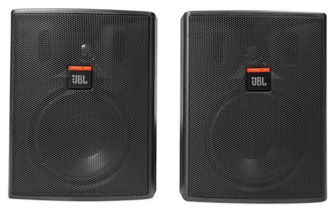 Pair JBL Pro CONTROL 25AV 5.25" 60 Watt 70v Indoor/Outdoor Commercial Speakers | eBay