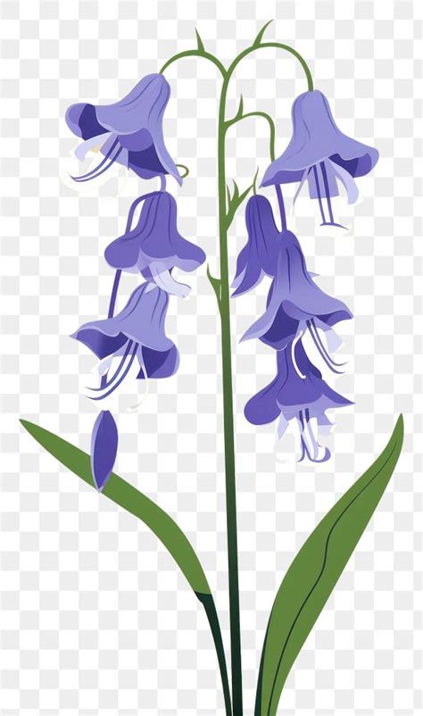 Png Bluebells Flower Plant Inflorescence Premium Png Rawpixel