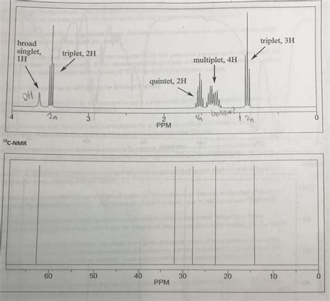 Solved Triplet 3H Broad Singlet 1H Triplet 2H Multiplet Chegg