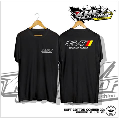 Jual Kaos Baju Mobil Honda Gank Simple Kaos Distro Otomotif Terlaris