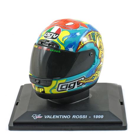 Deagostini Motogp Mini Helmet Valentino Rossi Wc