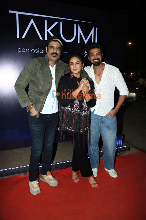 Photos Huma Qureshi Saqib Saleem And Others Snapped At Takumi