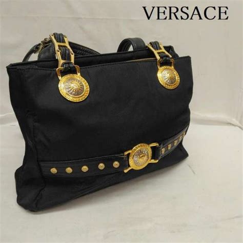 【楽天市場】versace ヴェルサーチ トートバッグ トートバッグ Tote Bag ヴィンテージ サンバースト ショルダーバッグ トート