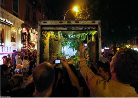 Banksy's Enchanting Mobile Waterfall Truck