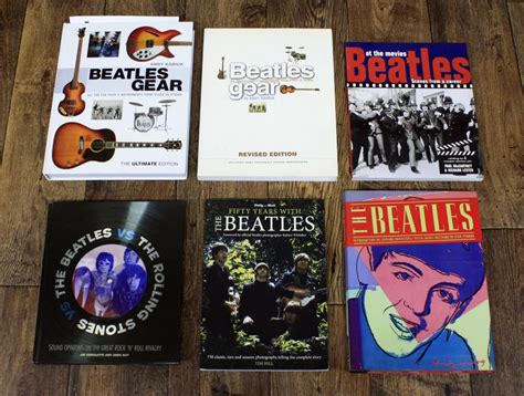 The Beatles - books to include Andy Babiuk 'Beatles Gear, the Ultimate Edition', and 'Beatles ...