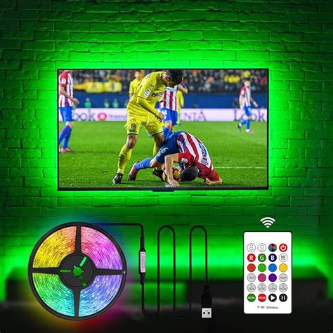 Hamlite Led Strip M Led Streifen Fernseher Zoll Usb Tv